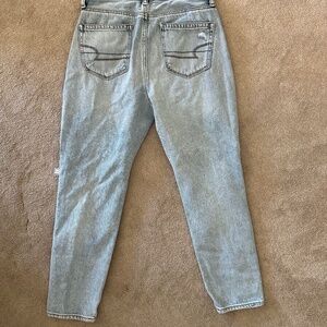 Distressed jeans